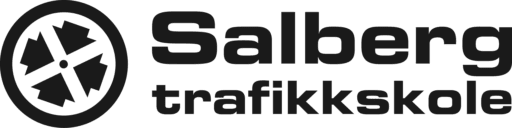 Salberg Trafikkskole logo mørk